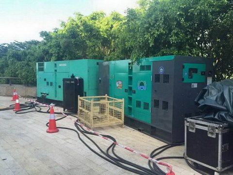 萬科與中南恒匯合作發電機出租